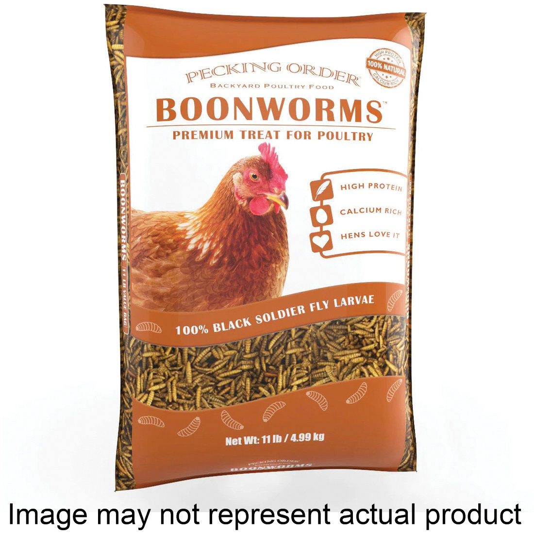 009153-2 Boonworms, 11 lb, Bag