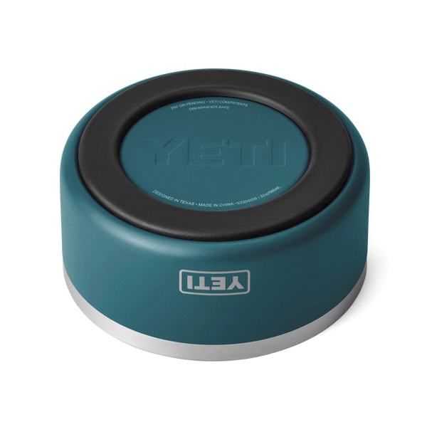 Yeti Boomer 21071502830 Dog Bowl, 6-4/5 in Dia, Stainless Steel, Agave Teal - 2