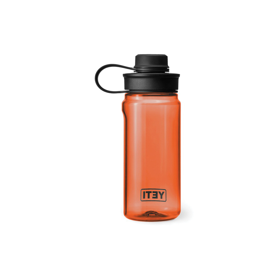 Yeti 21071503772 Water Bottle with Tether Cap, 20 oz, Plastic, Orange - 2
