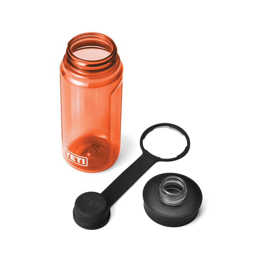 Yeti 21071503772 Water Bottle with Tether Cap, 20 oz, Plastic, Orange - 4