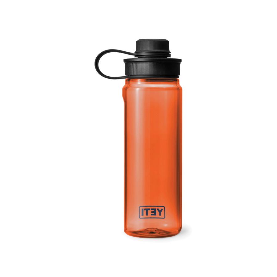 Yeti 21071503773 Water Bottle with Tether Cap, 25 oz, Plastic, Orange - 2