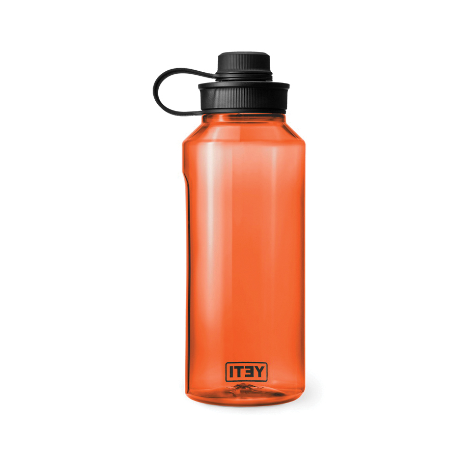 Yeti 21071503775 Water Bottle with Tether Cap, 50 oz, Plastic, Orange - 2