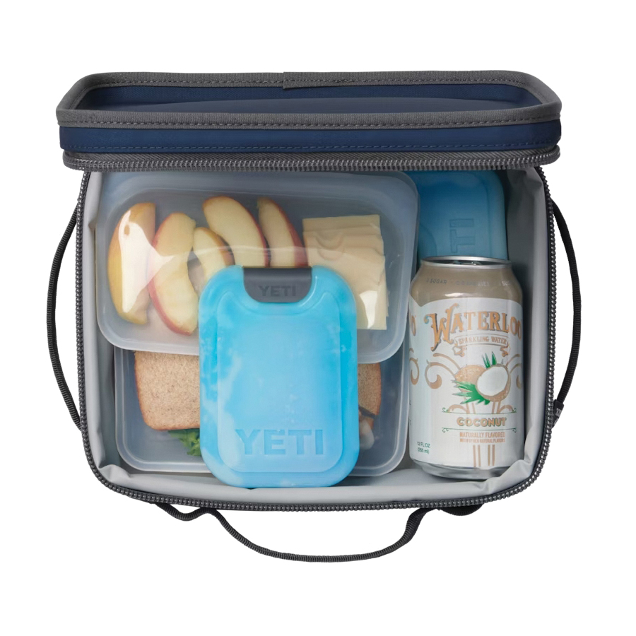 Yeti Daytrip Series 18060131404 Lunch Box, 5 Can, 5 lb Ice, EVA, Navy - 5