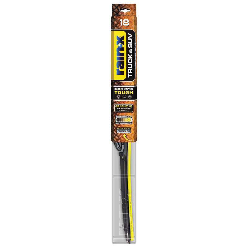 Truck & SUV 870218 Wiper Blade, Beam Blade, 18 in L Blade, Synthetic Rubber