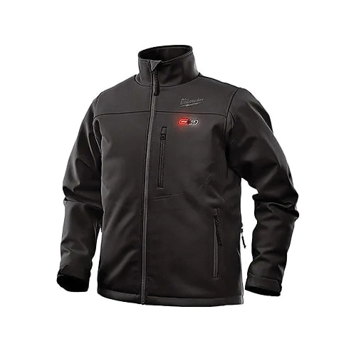 M12, Heated TOUGHSHELL 202B-212X Jacket Kit, 2XL, Men's, Fits to Chest Size: 46 to 48 in, Polyester
