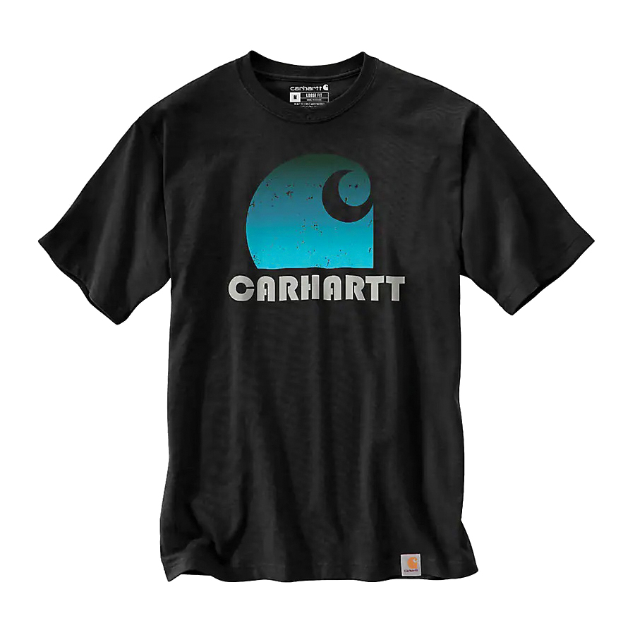 Carhartt 106151-BLK-M T-Shirt, M, Regular, Cotton, Black,...