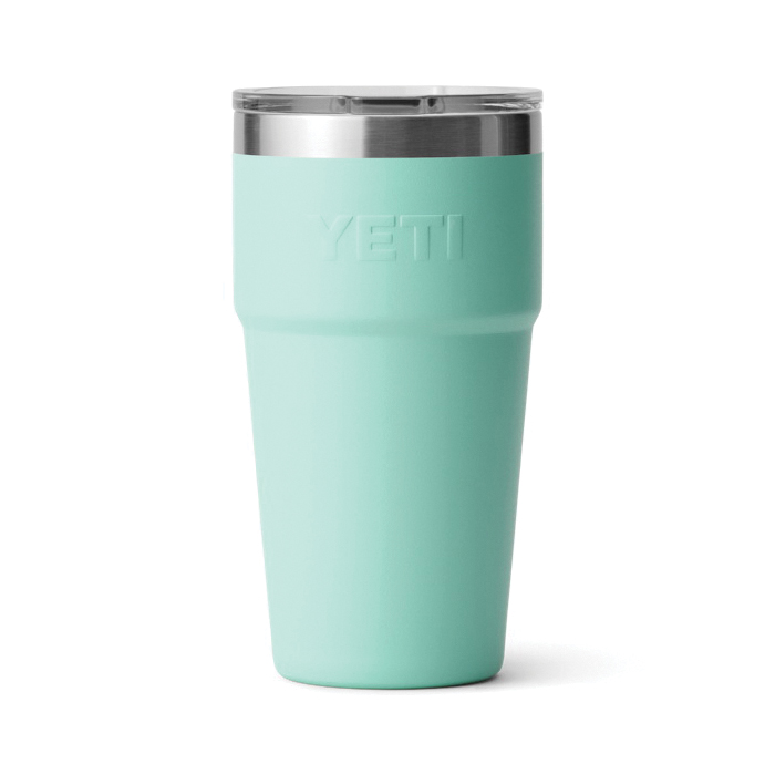 Stackable Cup, Yeti, Rambler, 20 oz, Magslider Lid, Stainless Steel, Seafoam, Insulated - 3