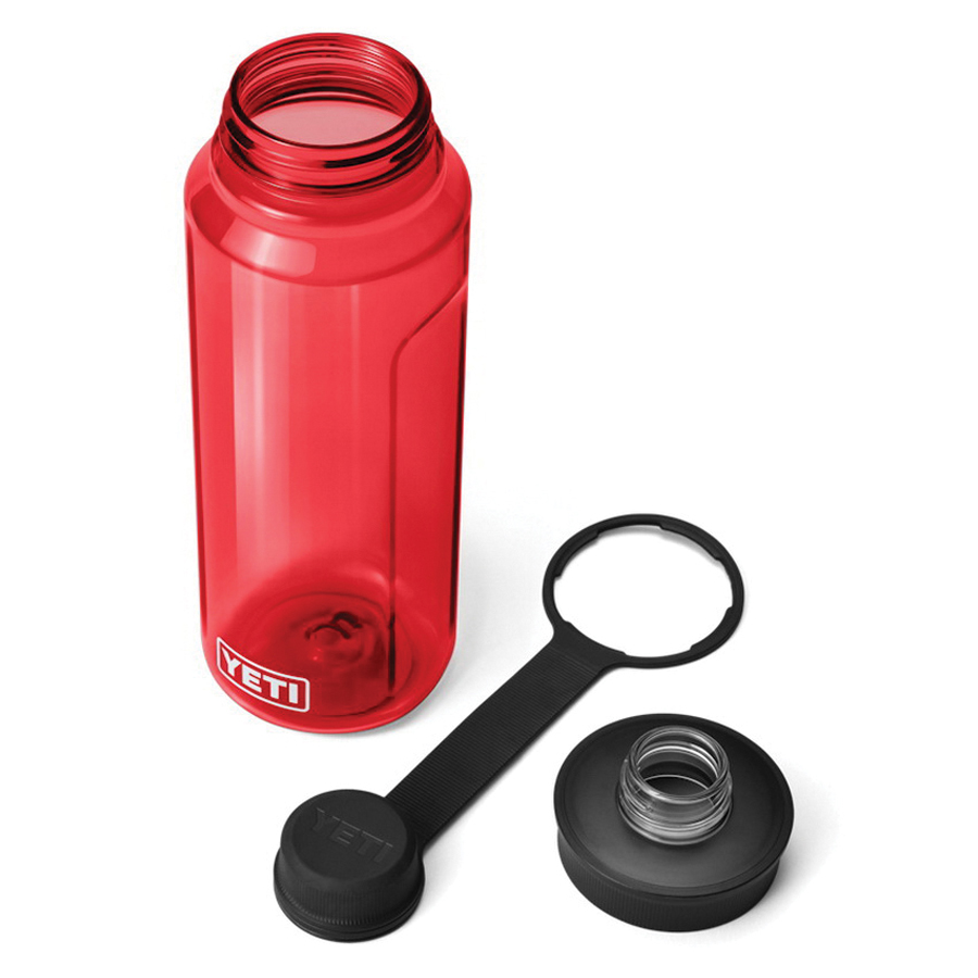 Yeti Yonder Series 21071503750 Water Bottle, 34 oz, Plastic, Rescue Red, Non-Insulated - 4