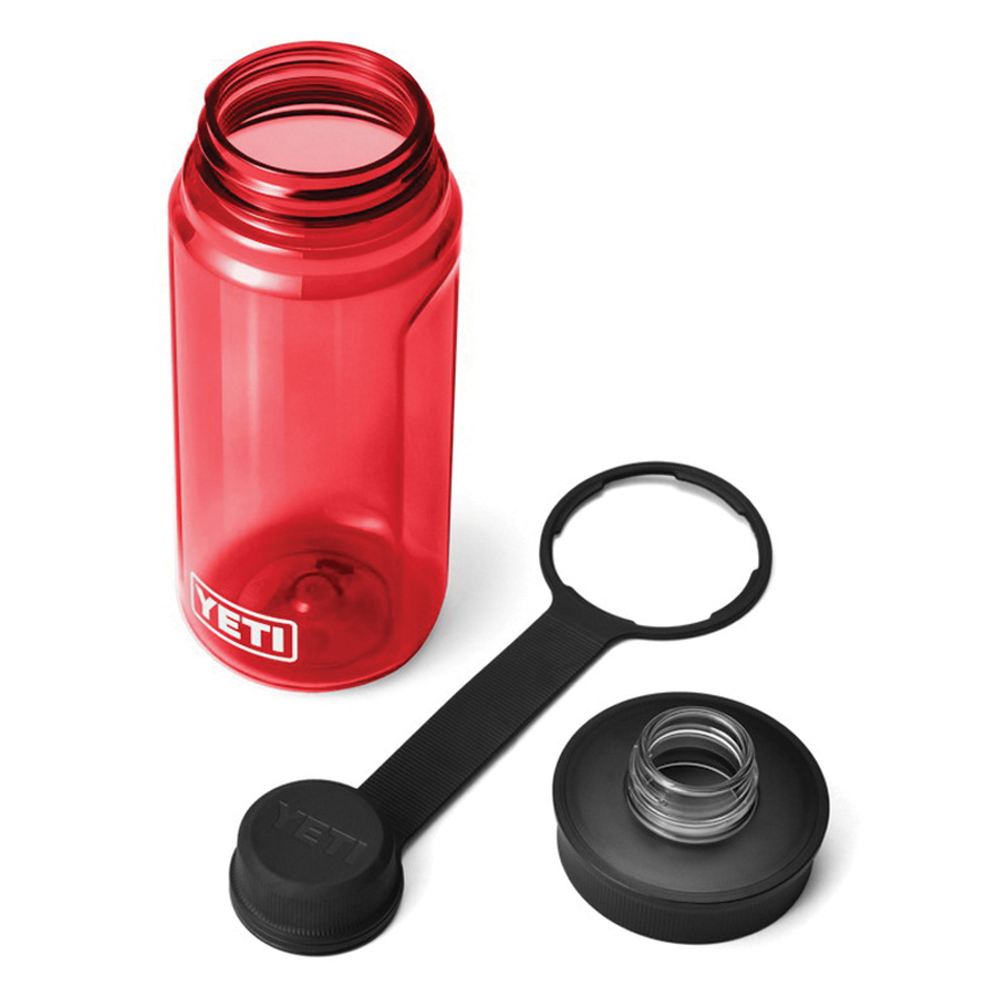Yeti Yonder Series 21071503748 Water Bottle, 20 oz, Plastic, Rescue Red, Non-Insulated - 4
