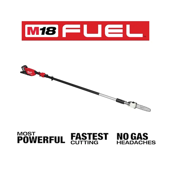 Milwaukee M18 FUEL 3013-21 Telescoping Pole Saw Kit, 18 V, 156 in OAL - 2