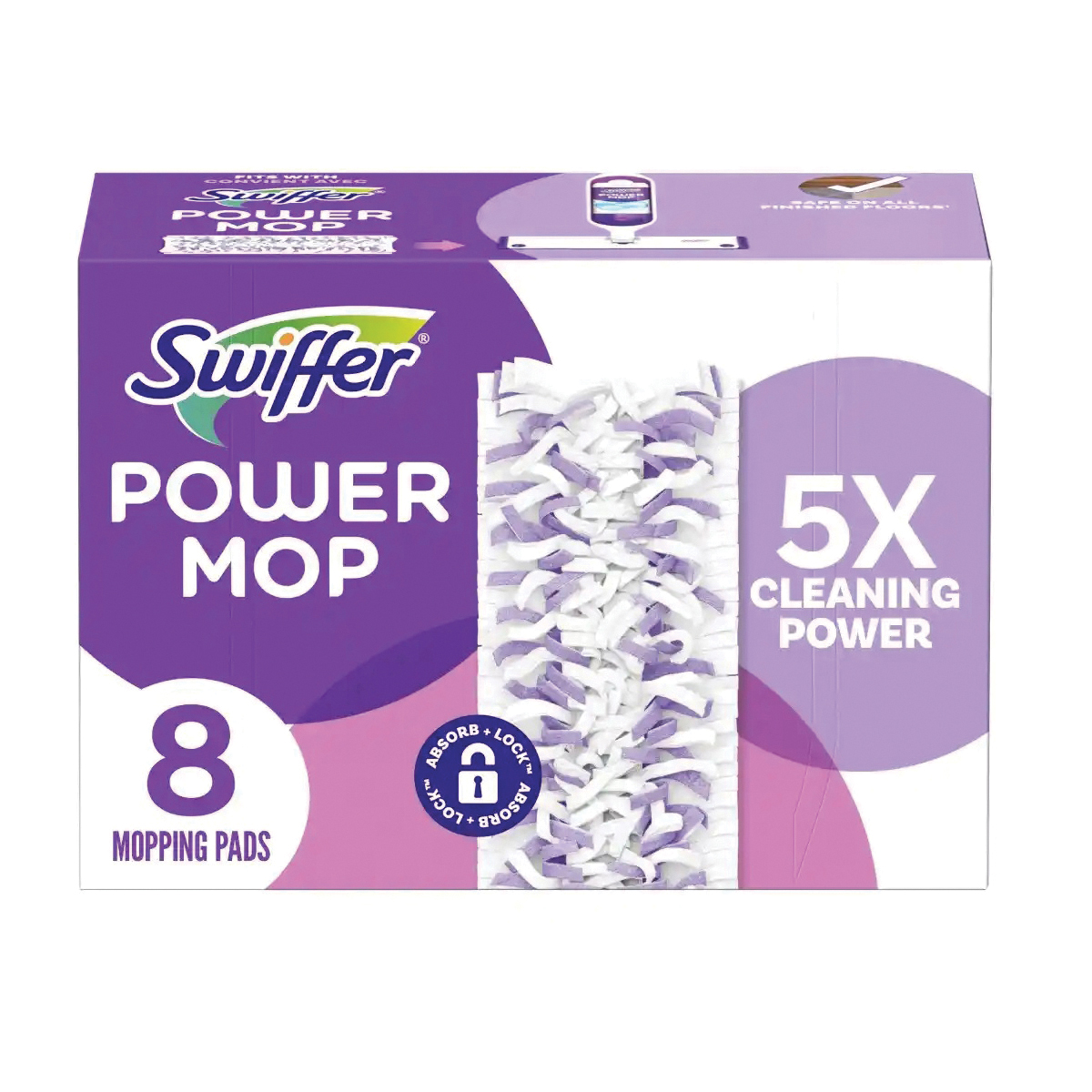 Swiffer PowerMop Series 81891 Mopping Pad Refill