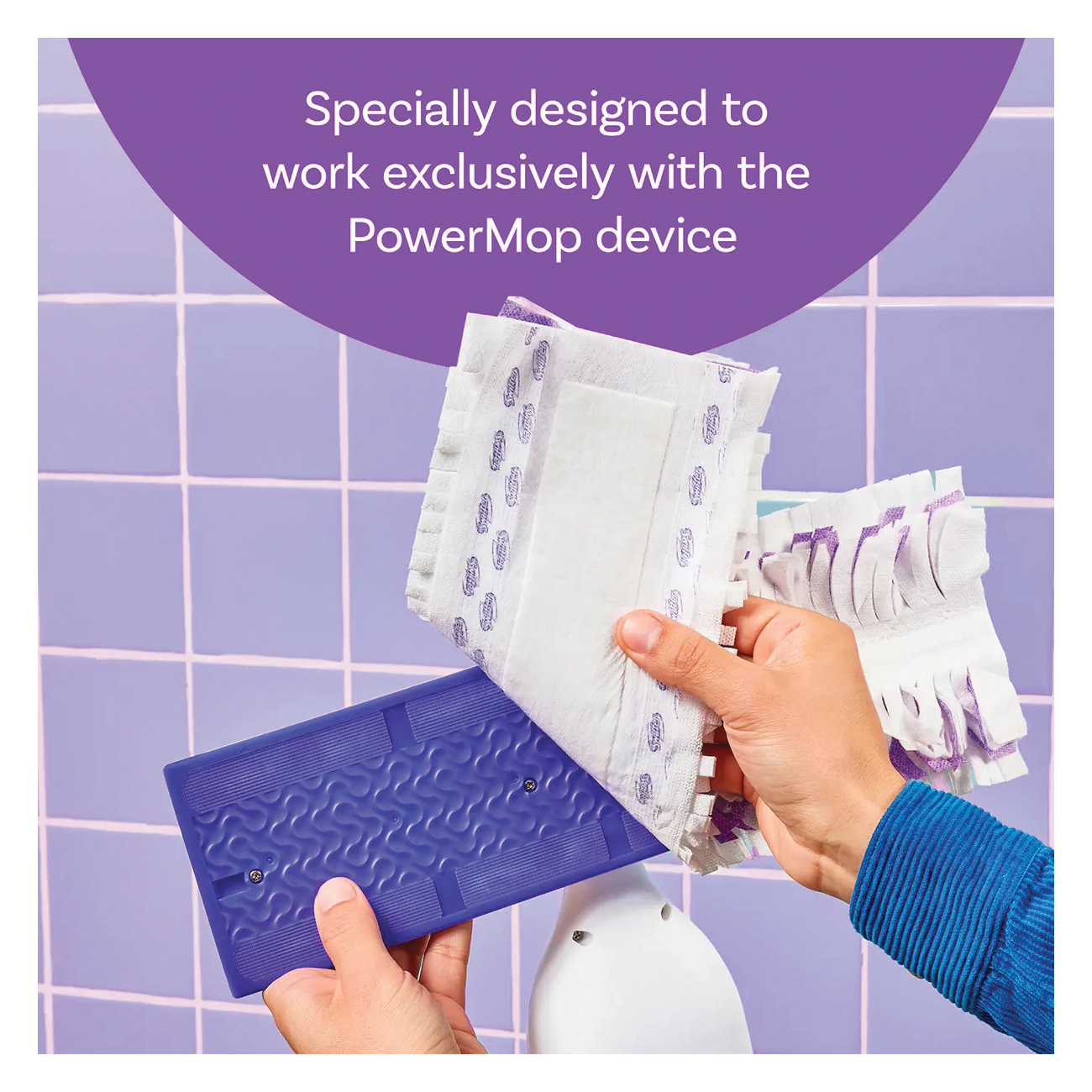 Swiffer PowerMop Series 81891 Mopping Pad Refill