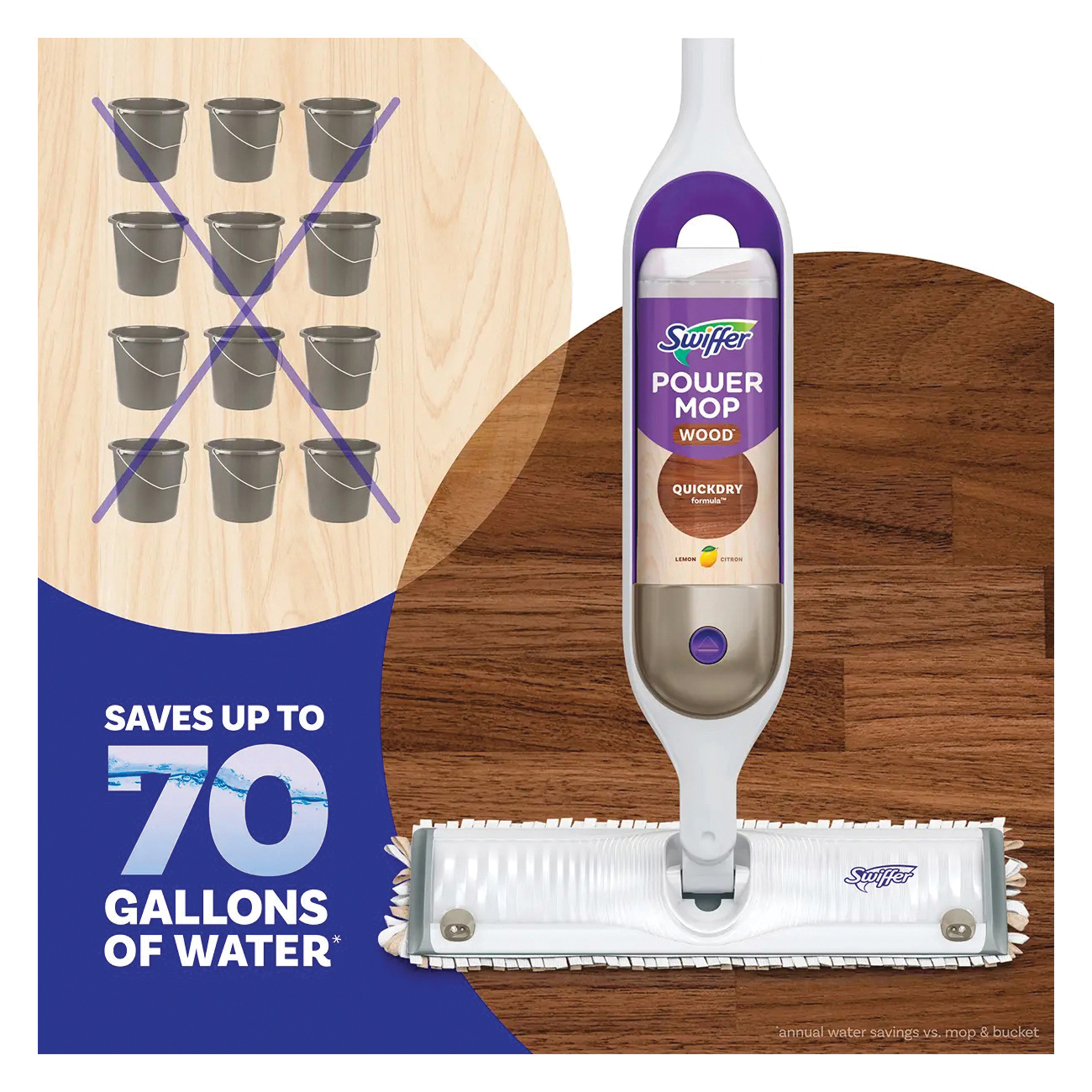 Swiffer PowerMop Series 81914 Mopping Pad Refill - 5
