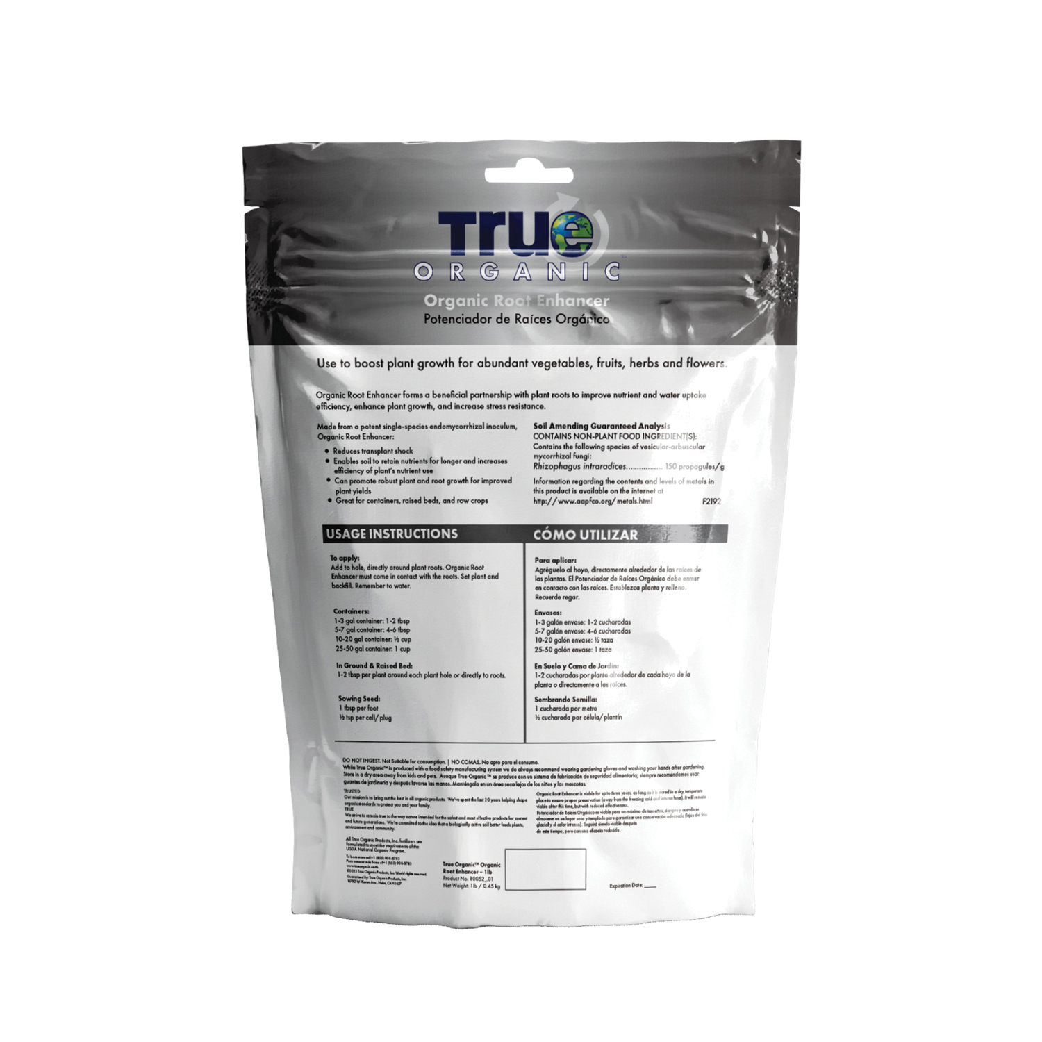 True ORGANIC R0052-1LB Organic Root Enhancer, 1 lb - 2