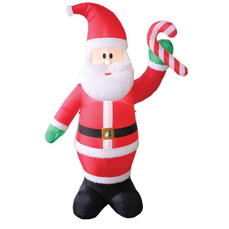 5601 Inflatable, 7 ft H, Plastic, Multi-Color, LED, Internal Light
