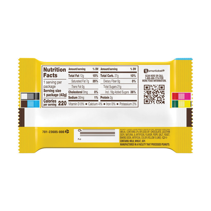 KitKat 0601690 Creme Wafer Easter Candy Bar, Lemon, 1.5 oz - 2
