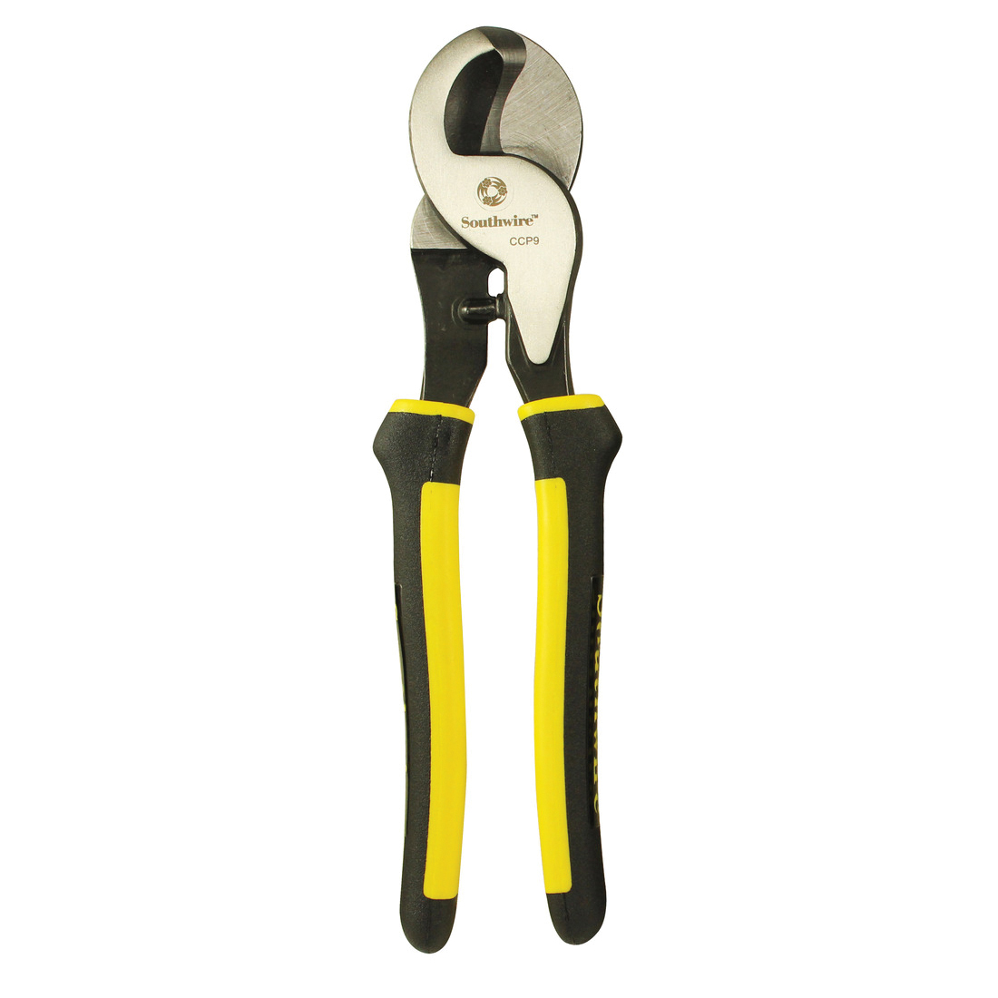 CCP9 High-Leverage Cable Cutter, 2/0 AWG Copper, 4/0 AWG Aluminum Cutting Capacity, 9 in OAL, Steel Jaw