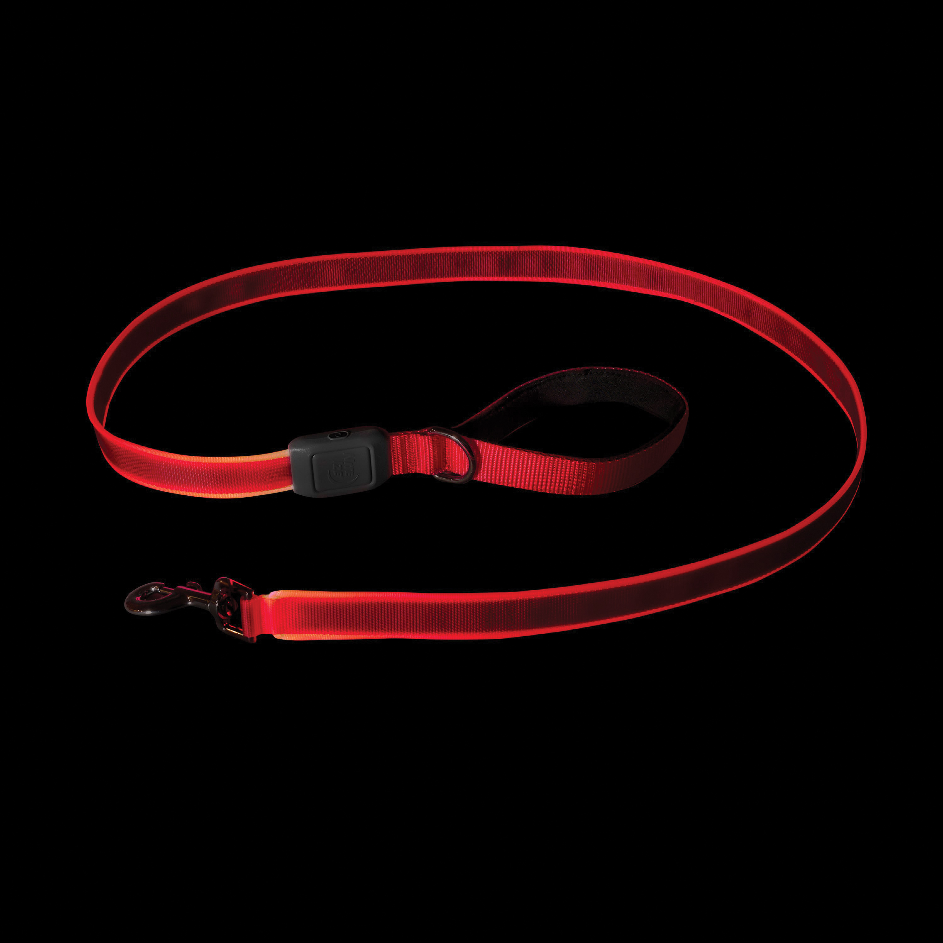 Nite Ize Nitedog NDLR-10-R3 Rechargeable LED Dog Leash, 5 ft L, Red - 4