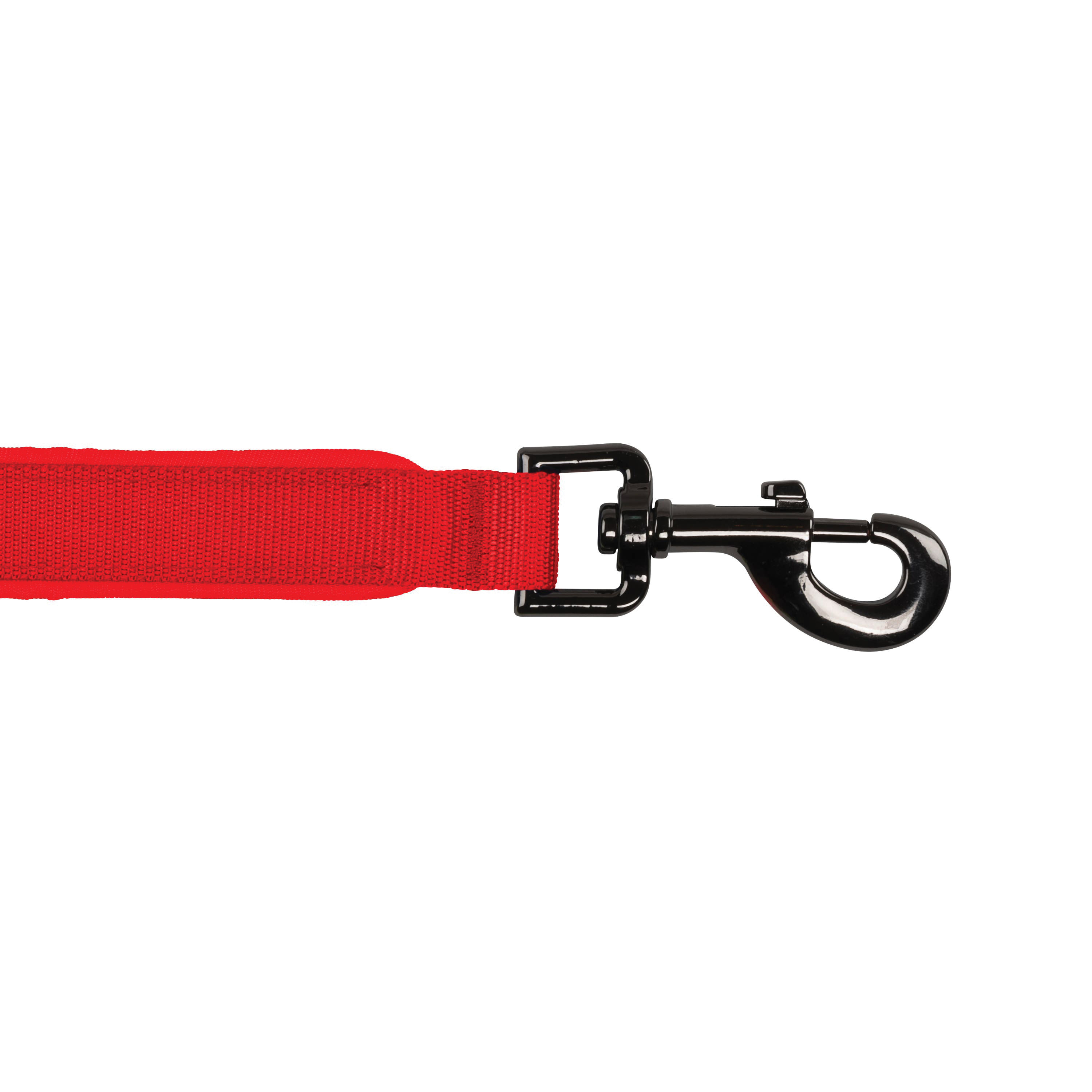 Nite Ize Nitedog NDLR-10-R3 Rechargeable LED Dog Leash, 5 ft L, Red - 5