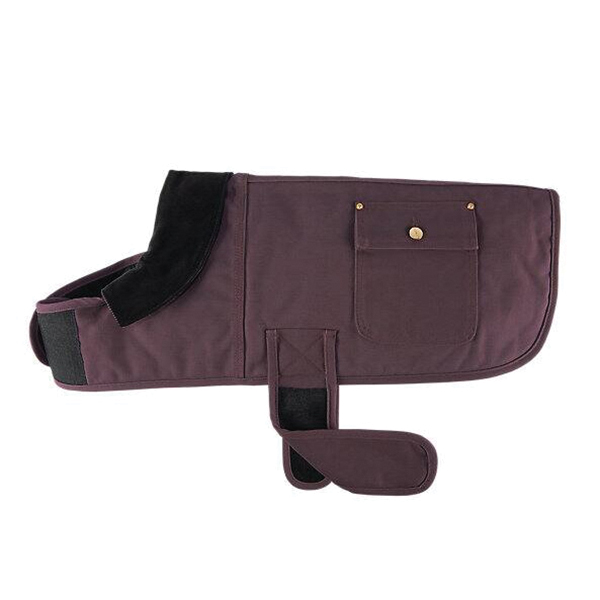 Carhartt P000034060203-DW-MD Dog Cloth, M, Cotton/Nylon, Wine, Adjustable Hook and Loop - 2