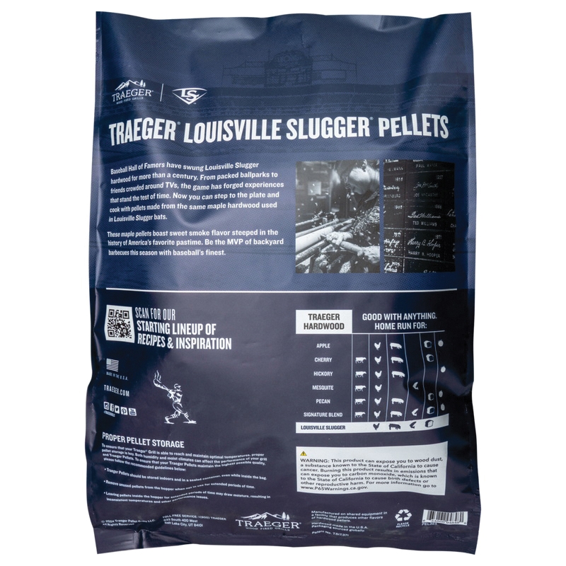 Traeger Louisville Slugger PEL364 Maple Pallet, 18 lb - 2