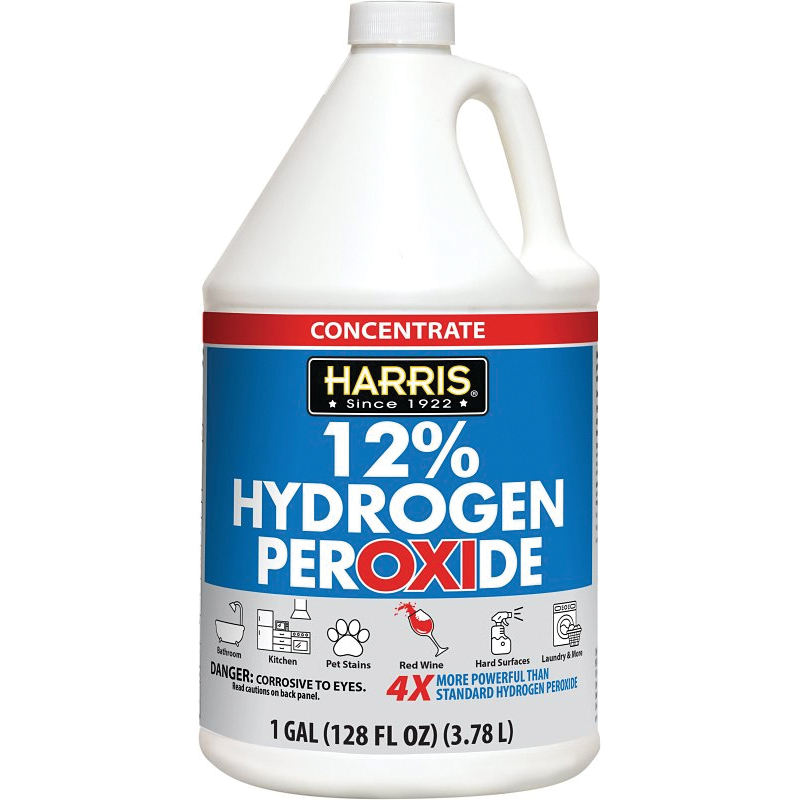 HP12-128 All-Purpose Cleaner, 128 oz, Liquid, Pungent, Clear