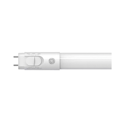 93130868 Light Bulb, T8 Lamp, 32 W Equivalent, G13 2-Pin Medium Lamp Base, Dimmable, Frost, Cool White