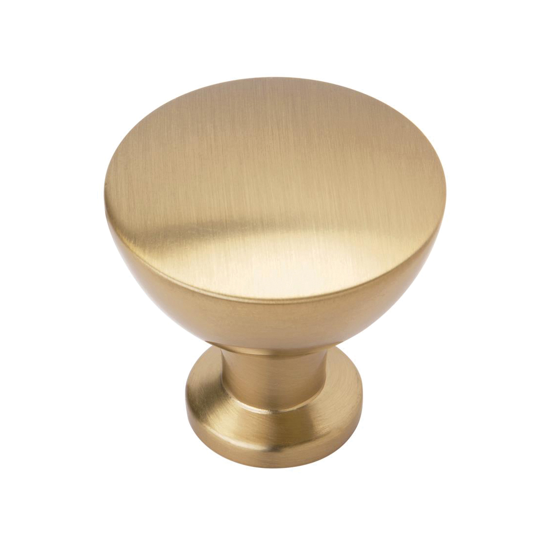 Grail Series BP37330CZ Cabinet Knob, 1-5/16 in Projection, Zinc, Champagne Bronze