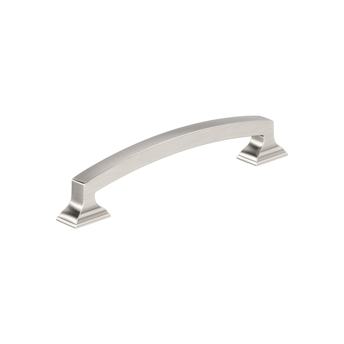 Incisive Series BP37122G10 Cabinet Pull, 6 in L Handle, 3/8 in H Handle, 1-3/16 in Projection, Zinc