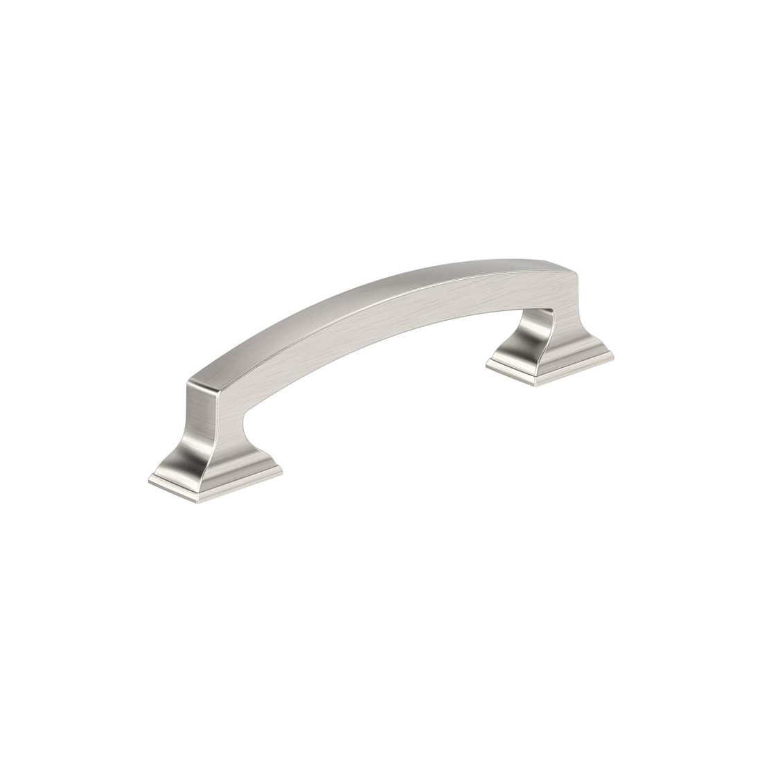 Incisive Series BP37121G10 Cabinet Pull, 4-11/16 in L Handle, 3/8 in H Handle, 1-3/16 in Projection, Zinc