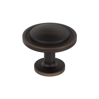 Loop Series BP37025ORB Cabinet Knob, 1 in Projection, Zinc, Oil-Rubbed Bronze