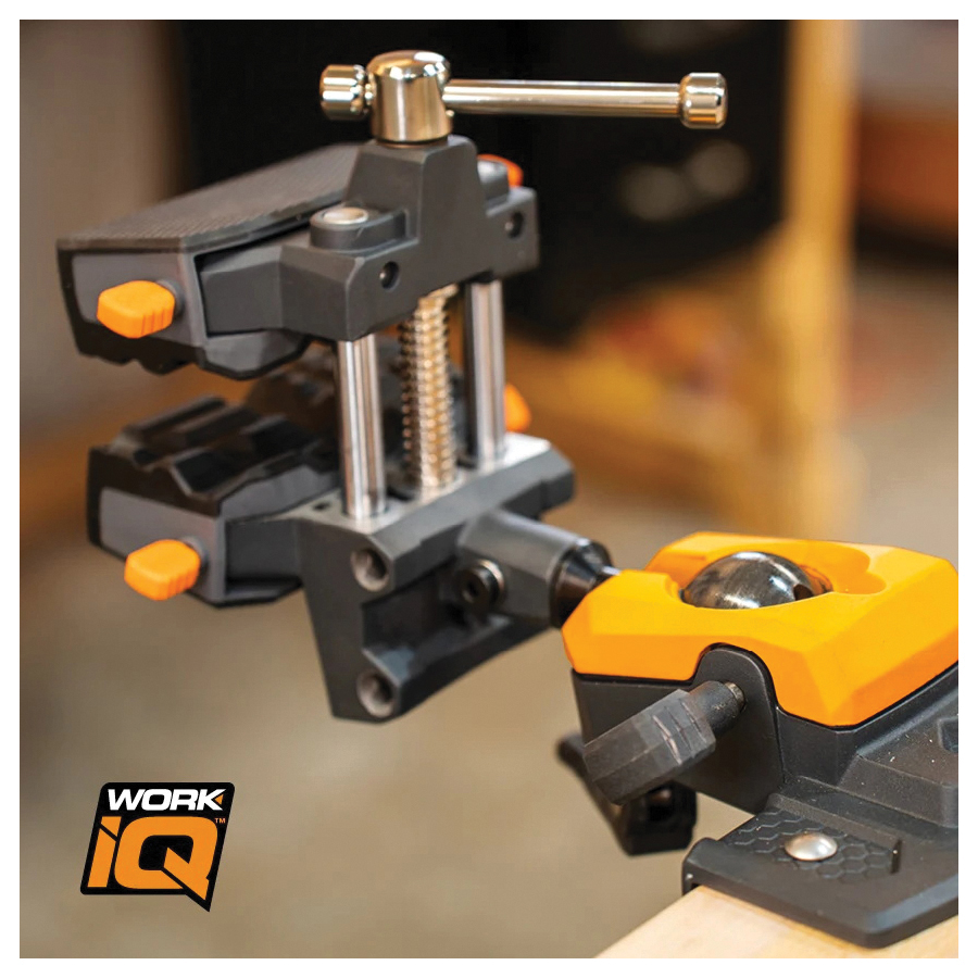 Work IQ Tools IQVISE Vise, Aluminum/Steel - 2