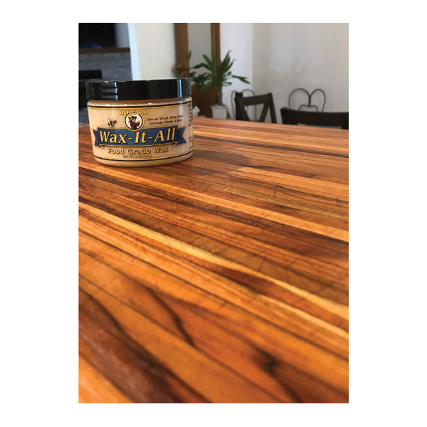 Howard Wax-It-All WAX009 Food-Grade Wax, Paste, 9 oz - 2