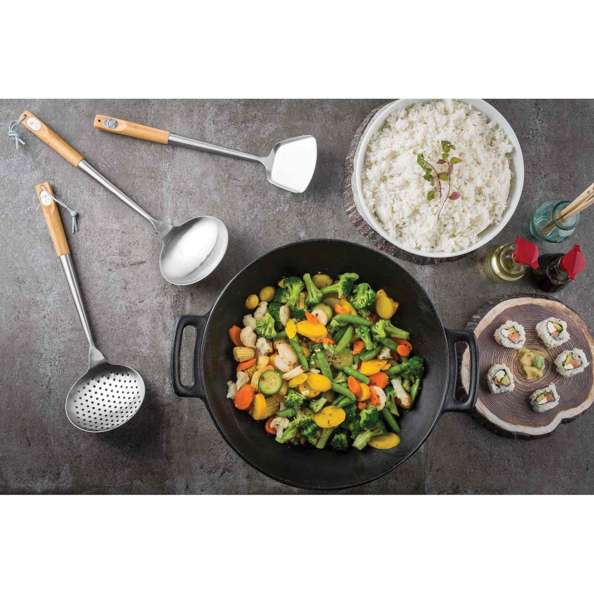 TableCraft Wok Spoon - Thumbnail 4