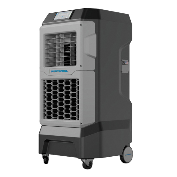 Apex 700 PACA07001A1 Portable Evaporative Cooler, 22 gal Tank, 5-Speed, 120 V, 4 A, Textured Black