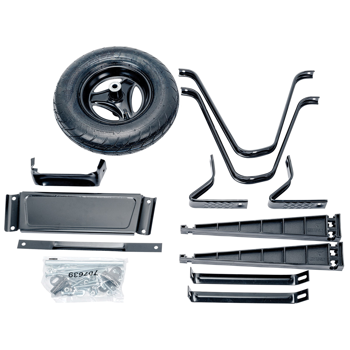 BOX-PH6-S-OR Wheelbarrow Accessory Box, For: 6 cu-ft Poly Wheelbarrow Kit