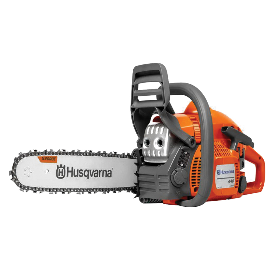970 61 23-38 Chainsaw, Gasoline, 2.5 cu-in Engine Displacement, 2-Stroke, X-Torq Engine, 18 in L Bar, Orange