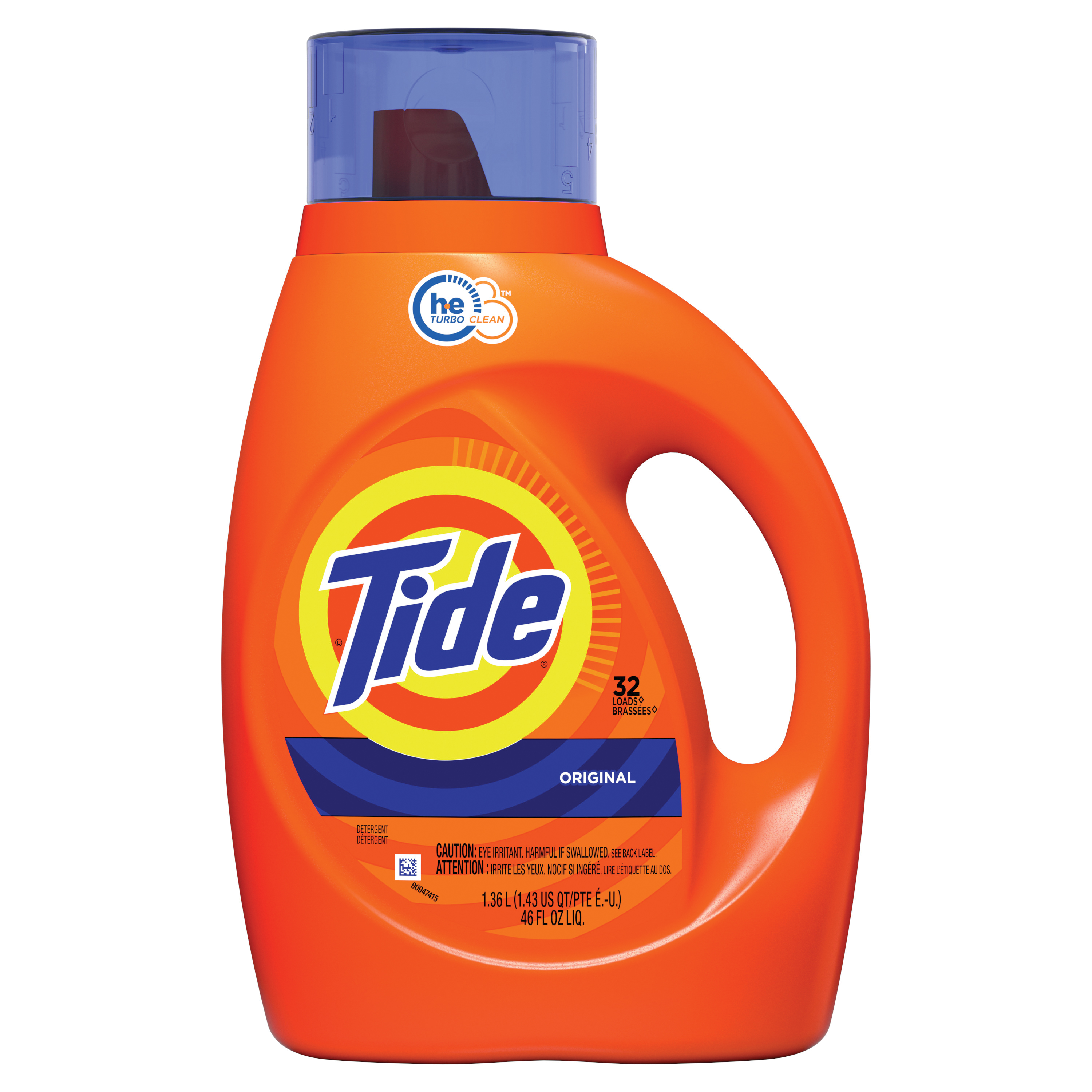 80762760 High-Efficiency Laundry Detergent, 42 oz, Bottle, Liquid, Original