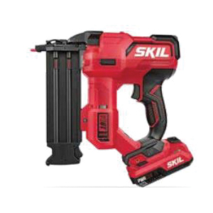 PWRCORE 20 Series NA1800B-10 Brad Nailer Kit, Battery Included, 20 V, 2 Ah, 105 Nails Magazine, 18 ga Nail