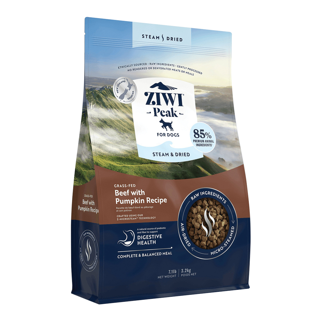 Ziwi Steam Dried Beef with Pumpkin 7.1lb | ZIWI