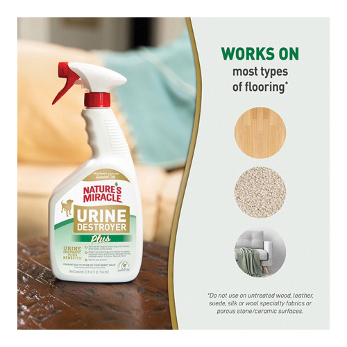 Nature's Miracle P-98366 Urine Destroyer Plus, Pleasant, 32 fl-oz Bottle - 5