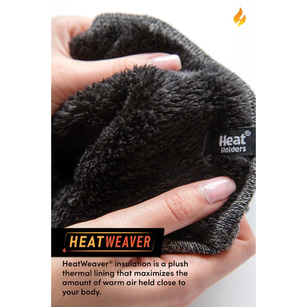 Heat Holders Amelia Series LHHG94CLO2 Winter Gloves, Women's, L/XL, Acrylic, Cloud Gray - 1