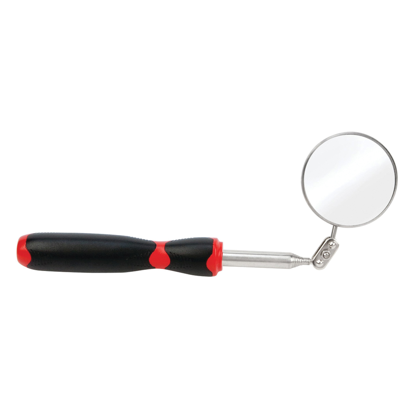 Performance Tool W9124 Jr. Jumbo Inspection Mirror, 2 in Mirror, 10 in to 3 ft OAL