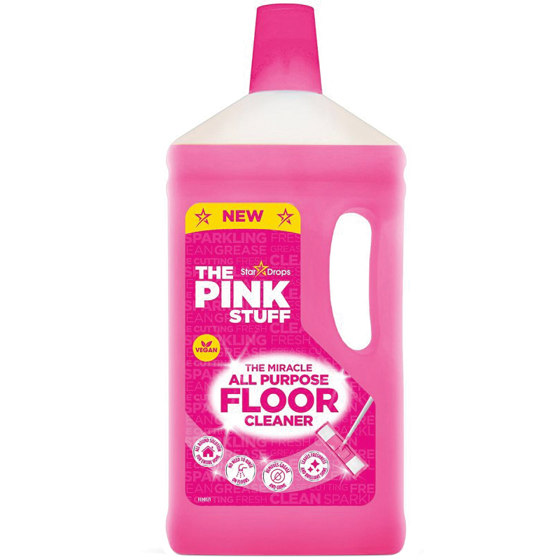 Miracle Series 82375 All-Purpose Floor Cleaner, 33.8 fl-oz, Fresh Rhubarb, Pink