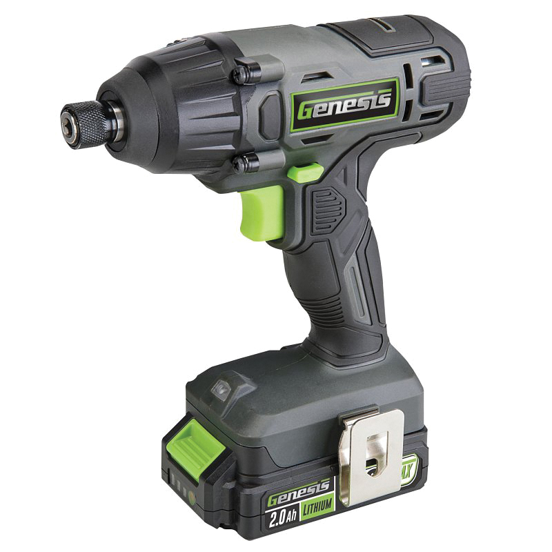 G20 MAX GLID20B Impact Driver, Battery Included, 20 V, 2 Ah, 1/4 in Drive, Hex Drive, 0 to 3600 ipm