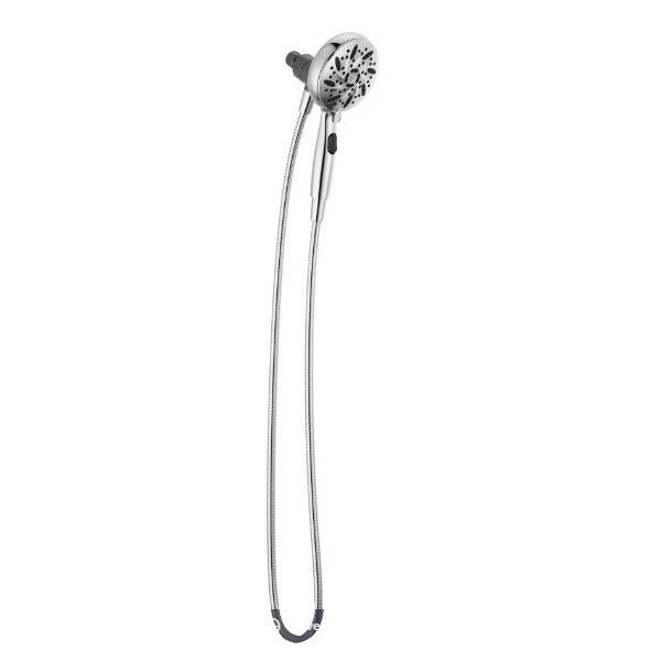 SureDock 75689 Magnetic Hand Shower, 1.75 gpm, 6-Spray Function, Chrome, 72 in L Hose