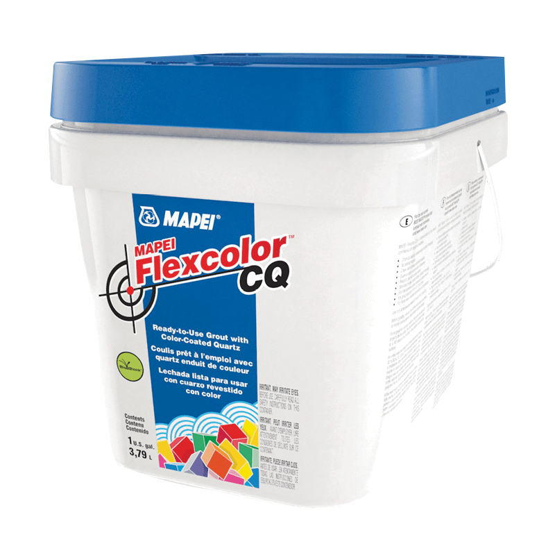 Flexcolor CQ Series 4KA500104 Ready-to-Use Grout, Alabaster, 1 gal Pail