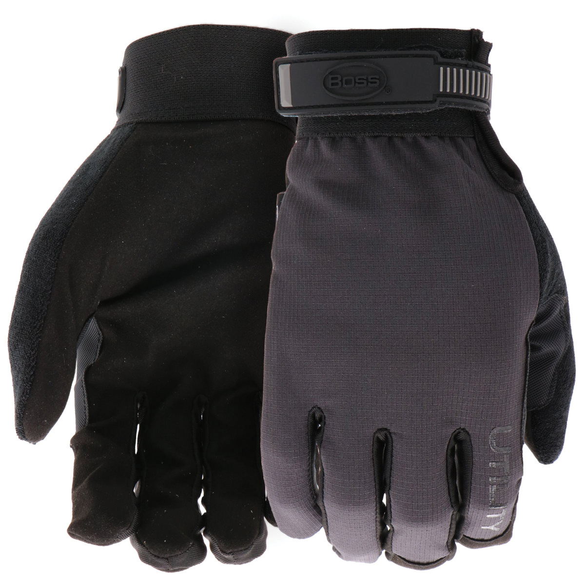 Utility B52011-XL Utility Gloves, XL, 8-3/8 to 8-3/4 in L, Reinforced Thumb, Open Cuff, Synthetic Leather