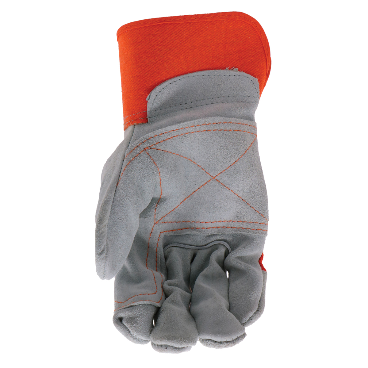 Boss Guard Series B71031-L Gloves, L, 8 to 8-3/8 in L, Wing Thumb, Safety, Canvas, Orange - 3