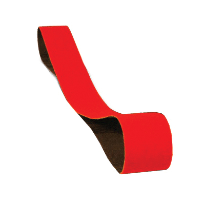 DCB518036S05G Sanding Belt, 1/2 in W, 18 in L, 36 Grit, Coarse, Zirconium Abrasive